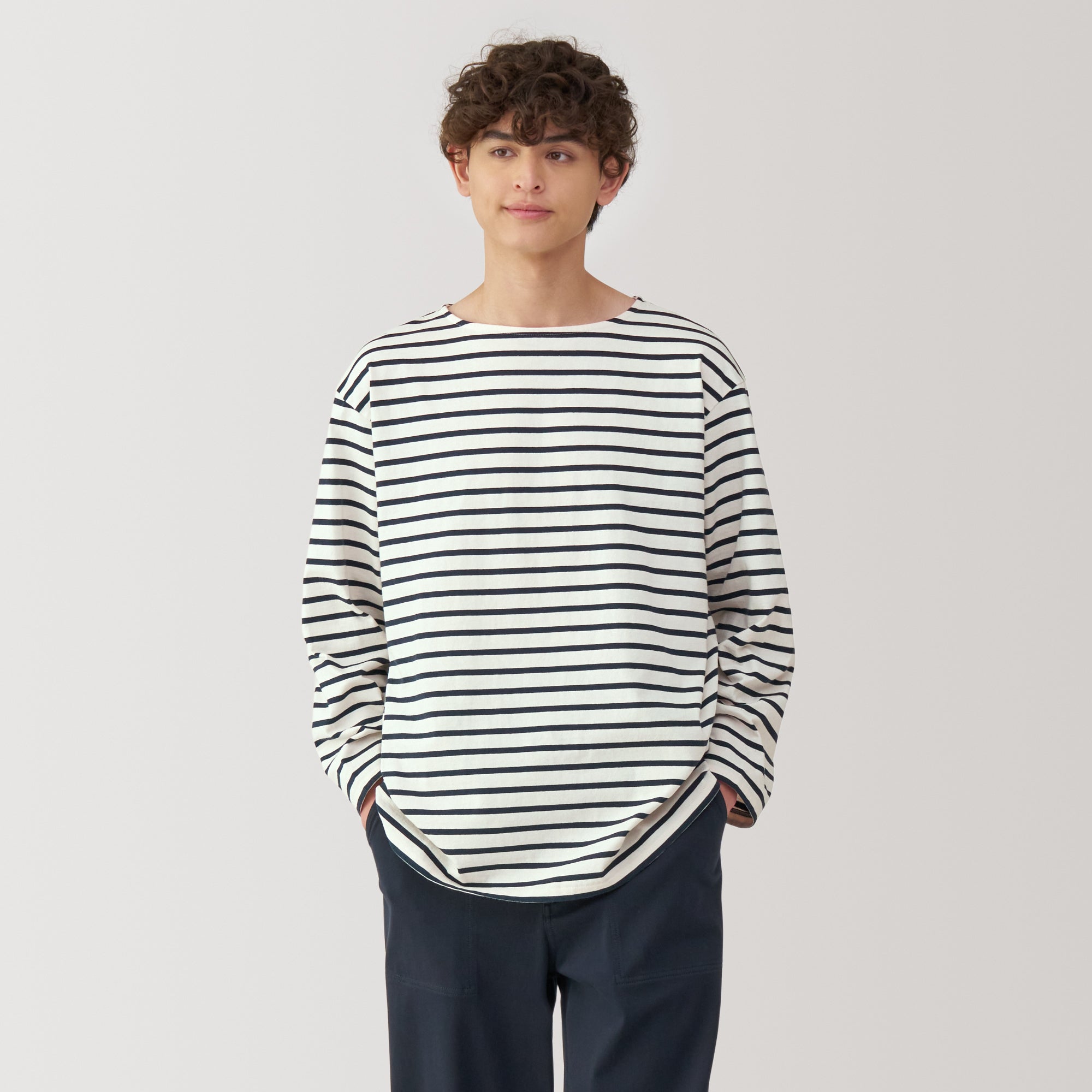 Men's Heavyweight Boatneck T-Shirt