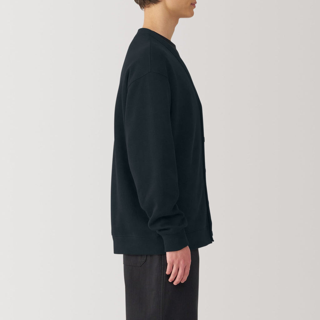 Men's Double Knit V-Neck Cardigan