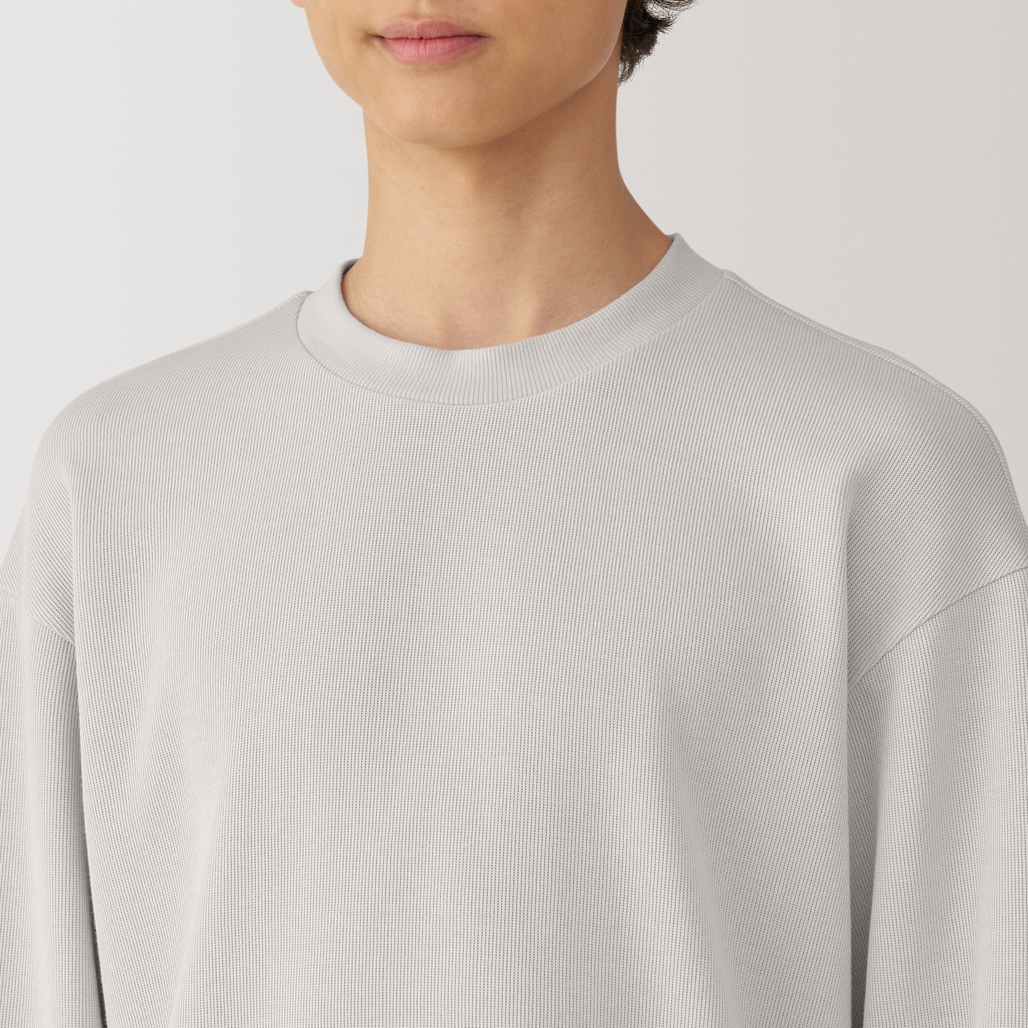 Men's Double Knit Crewneck Pullover