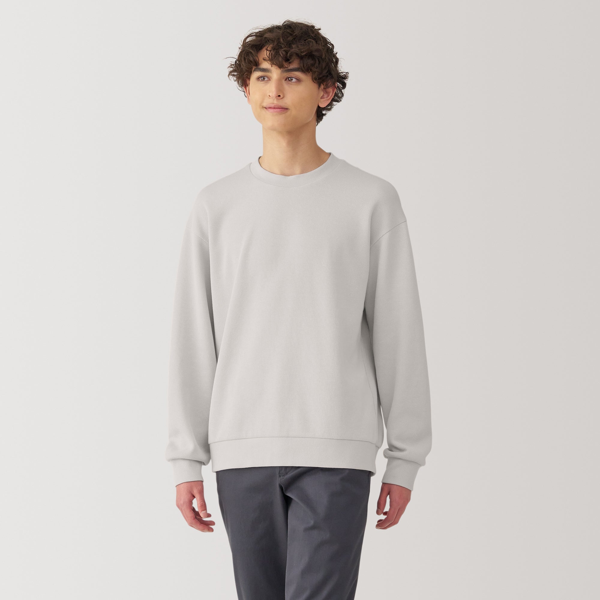 Men's Double Knit Crewneck Pullover