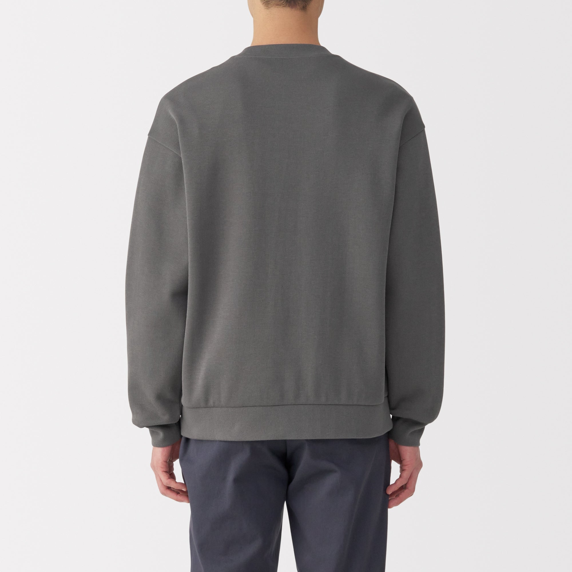 Men's Double Knit Crewneck Pullover
