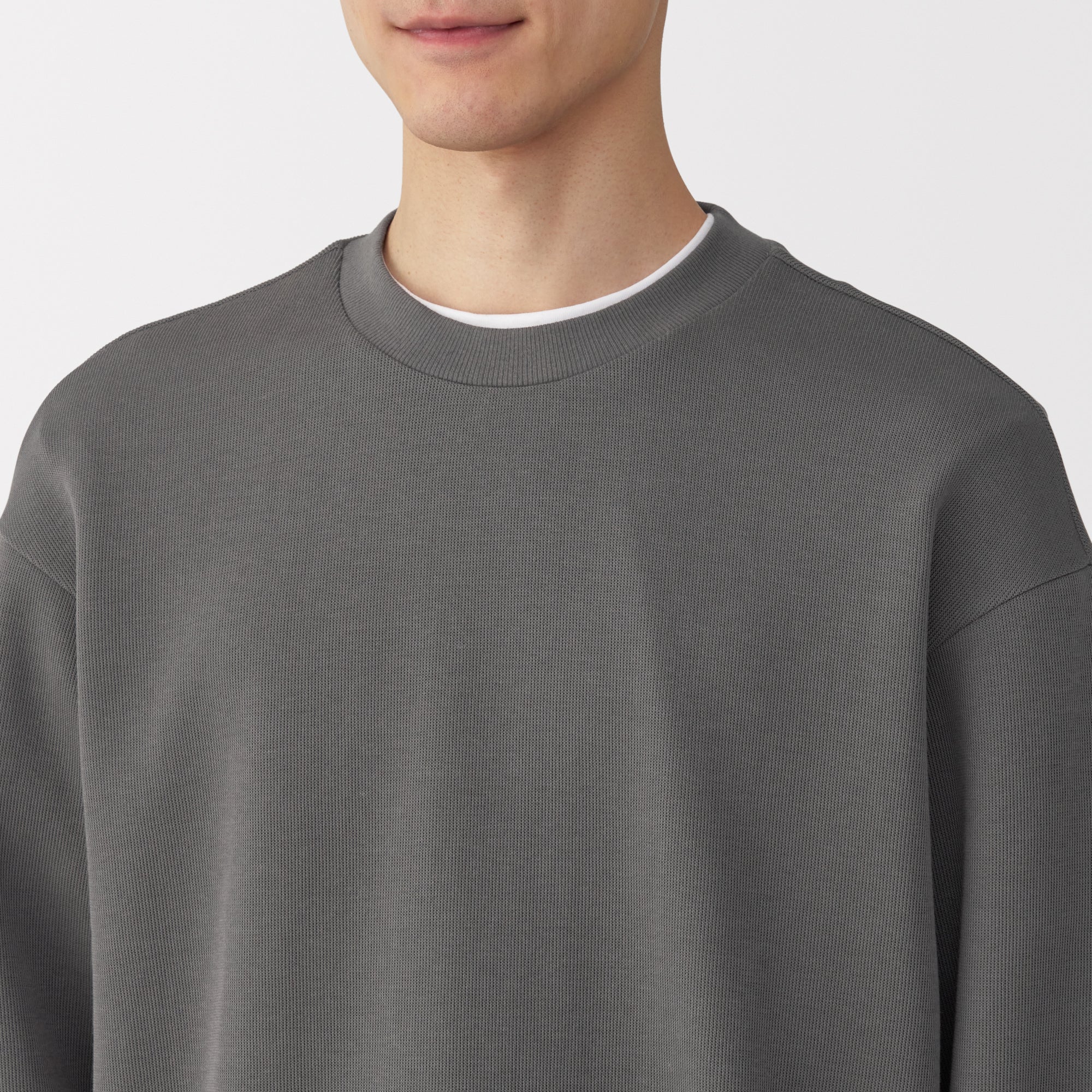 Men's Double Knit Crewneck Pullover