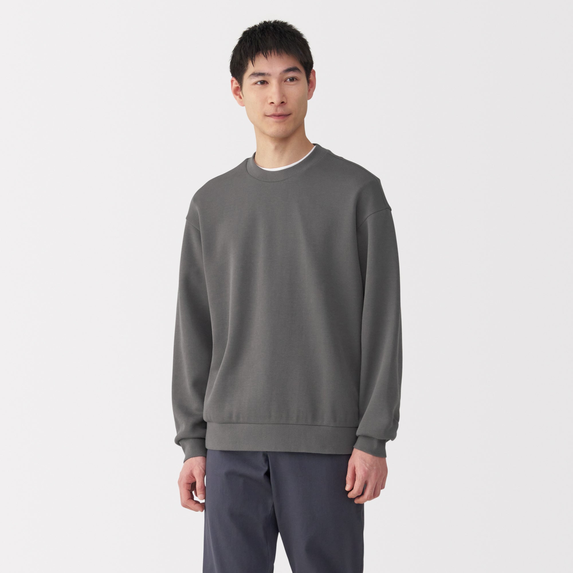Men's Double Knit Crewneck Pullover