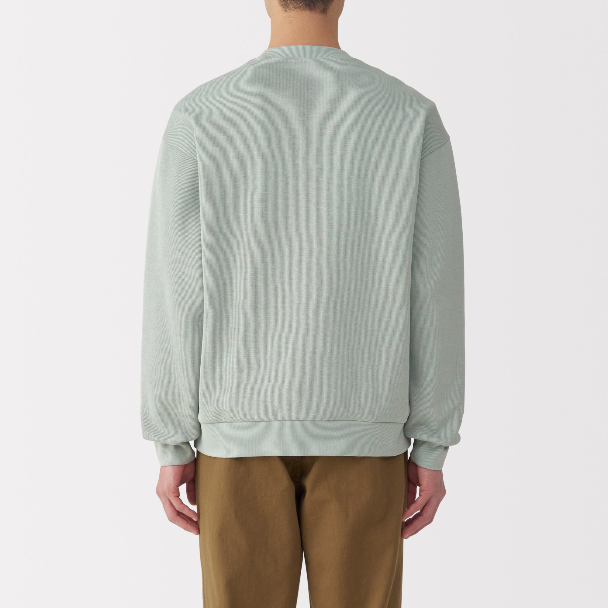 Men's Double Knit Crewneck Pullover