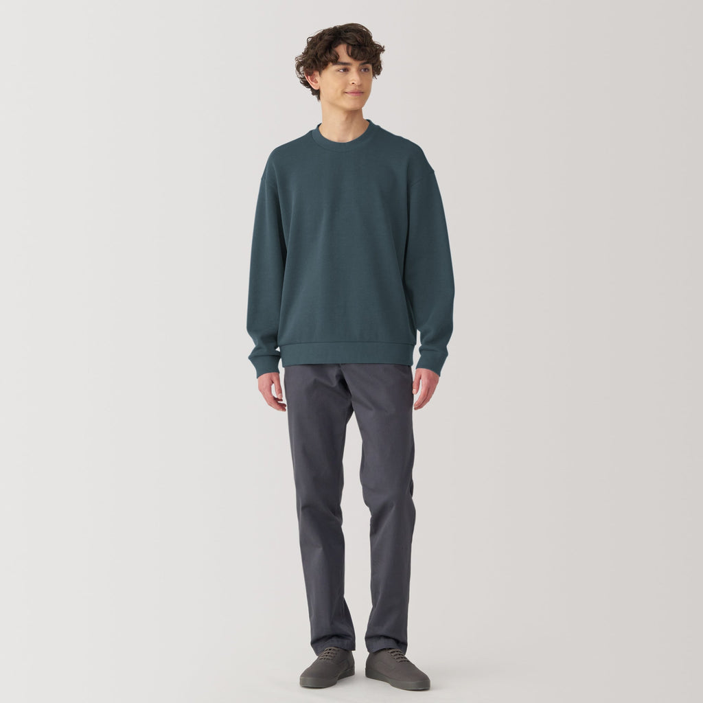 Men's Double Knit Crewneck Pullover