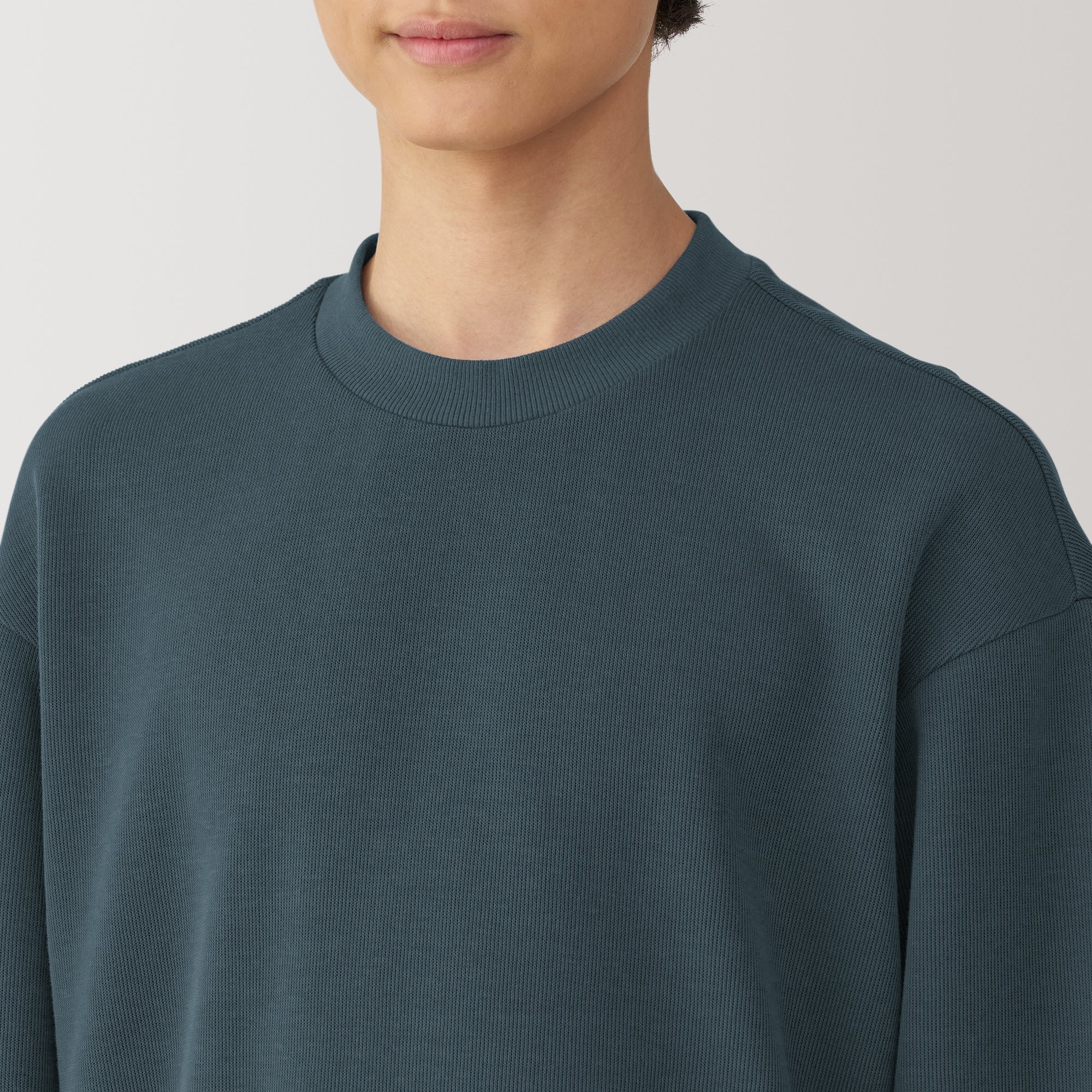 Men's Double Knit Crewneck Pullover