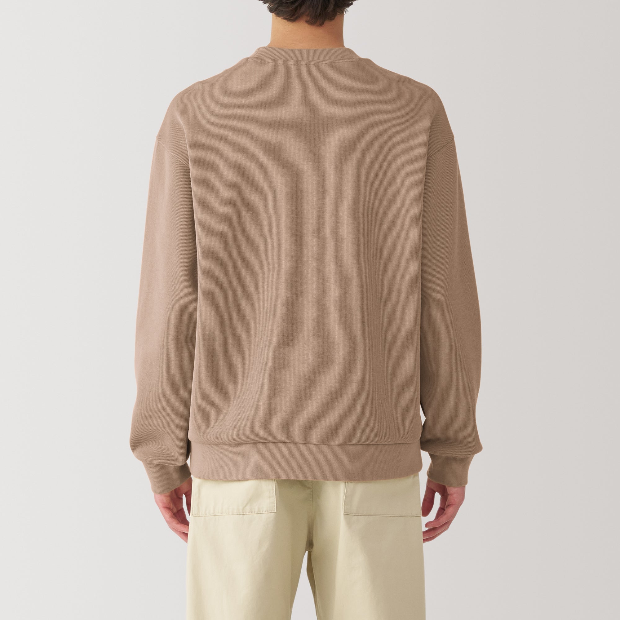 Men's Double Knit Crewneck Pullover