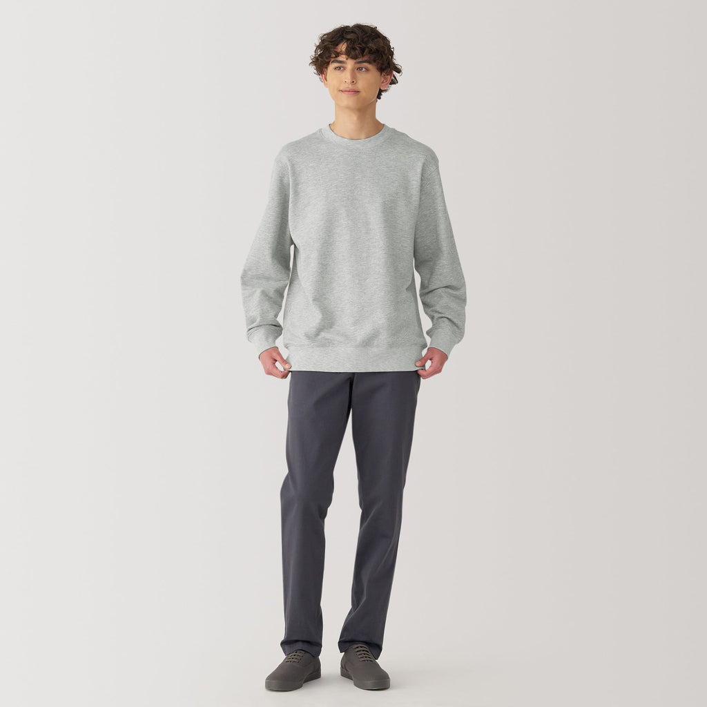 Men's Slub Jersey Crewneck Pullover