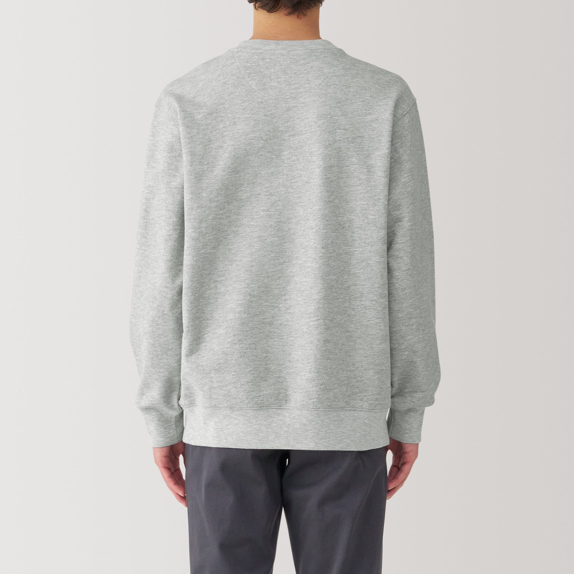 Men's Slub Jersey Crewneck Pullover