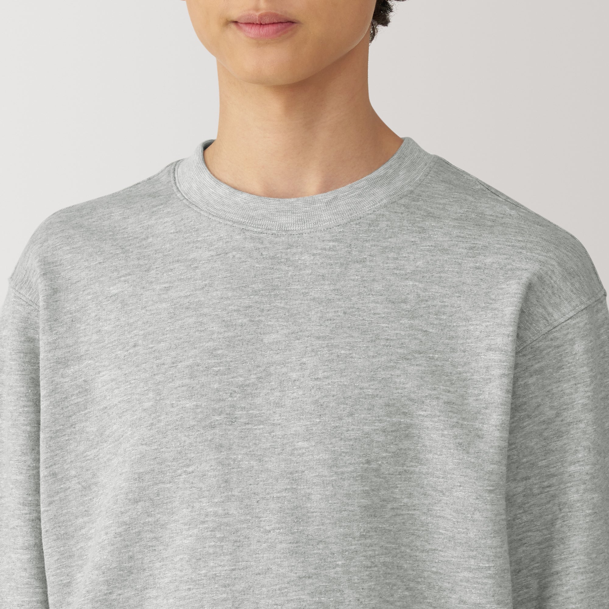Men's Slub Jersey Crewneck Pullover
