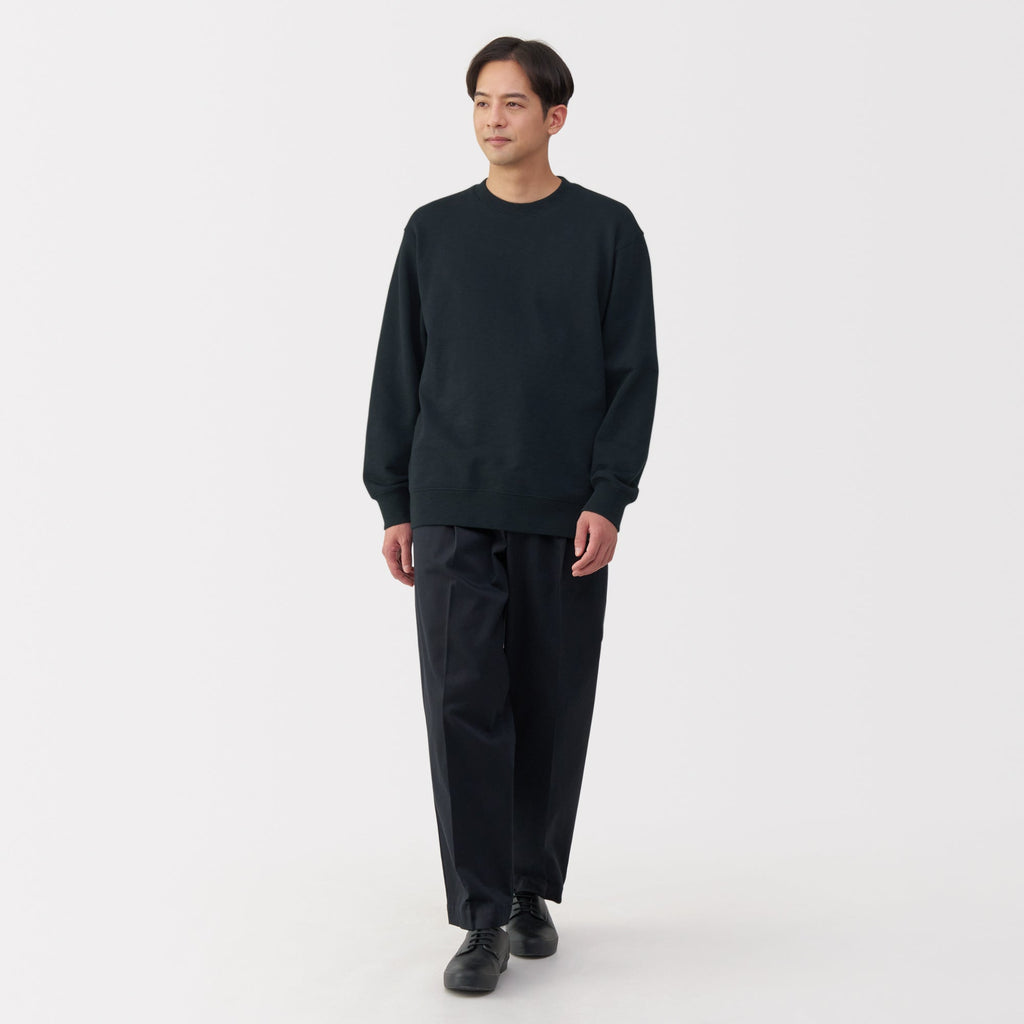 Men's Slub Jersey Crewneck Pullover
