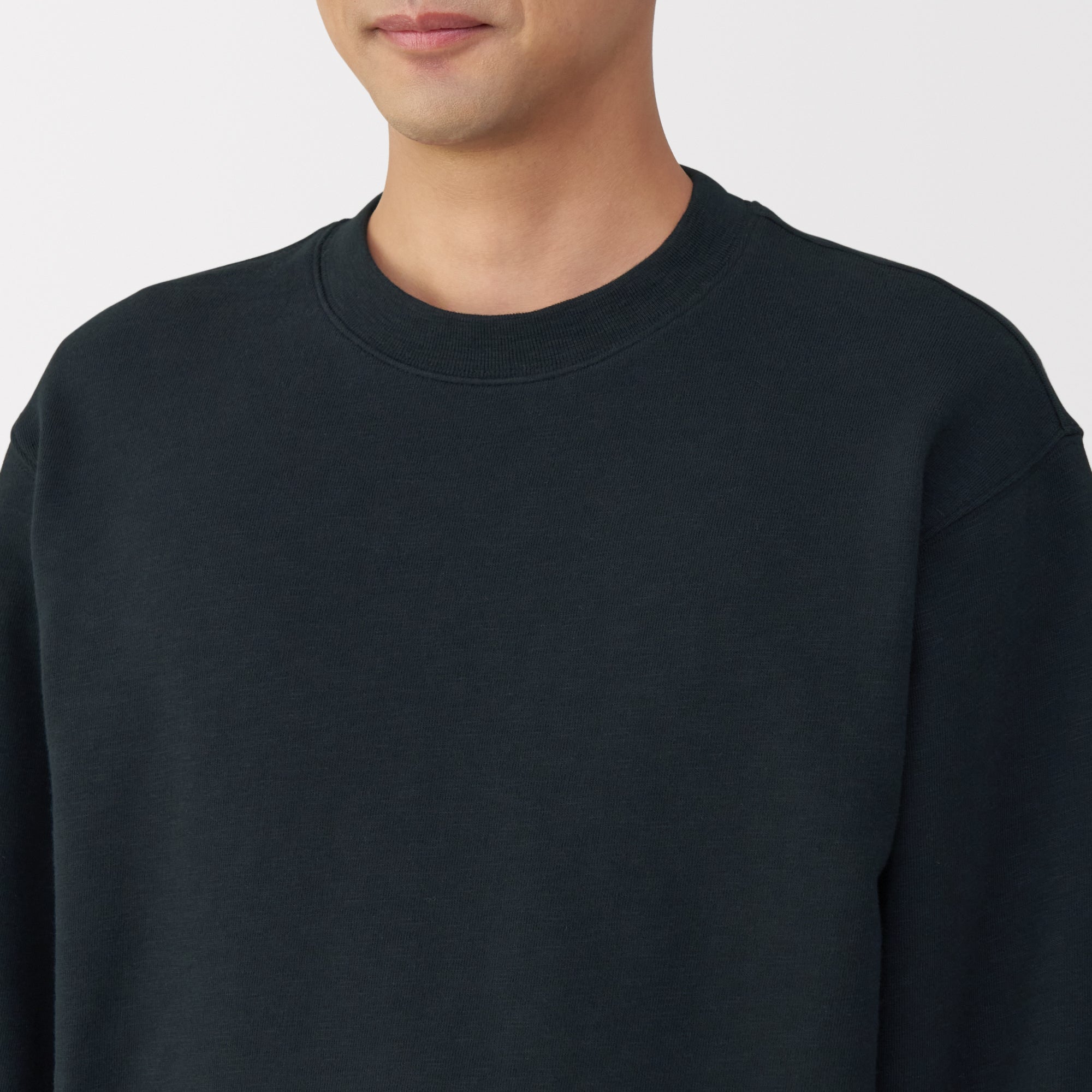 Men's Slub Jersey Crewneck Pullover
