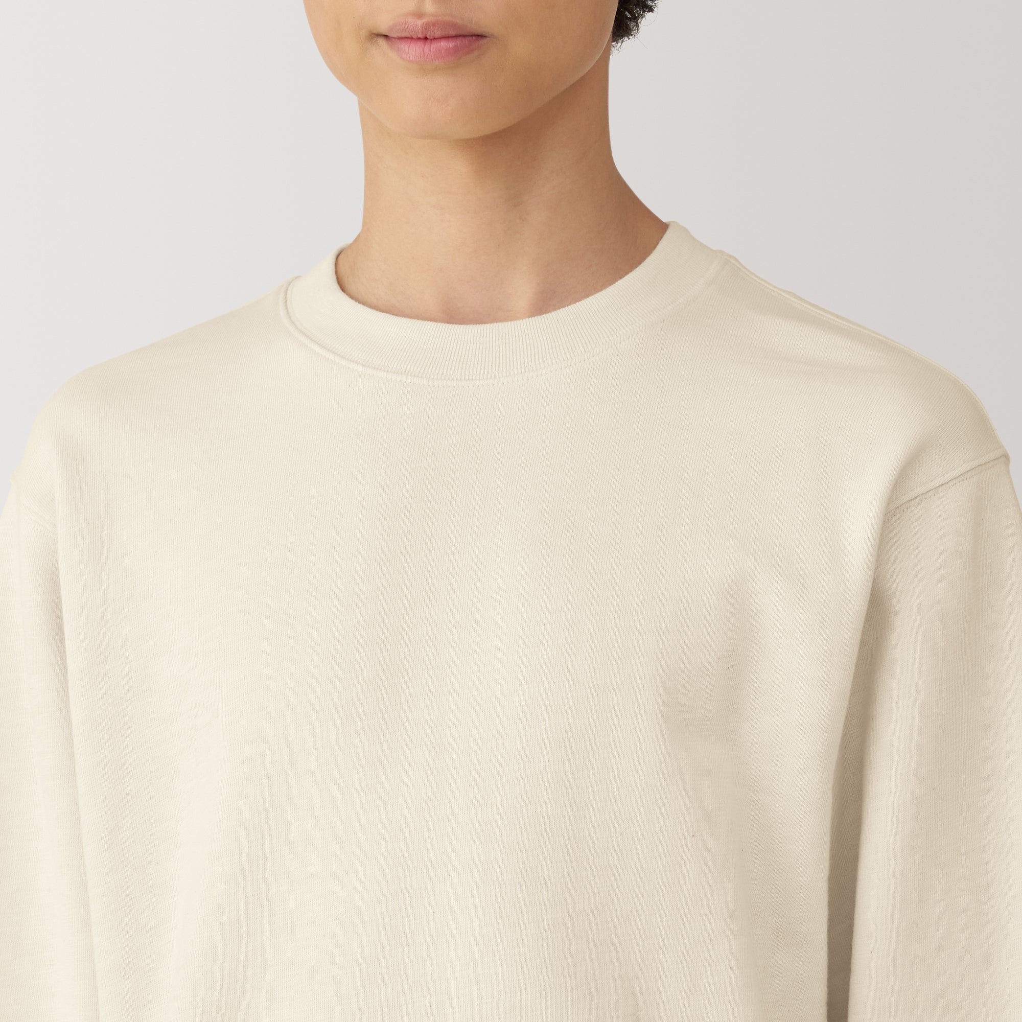 Men's Slub Jersey Crewneck Pullover