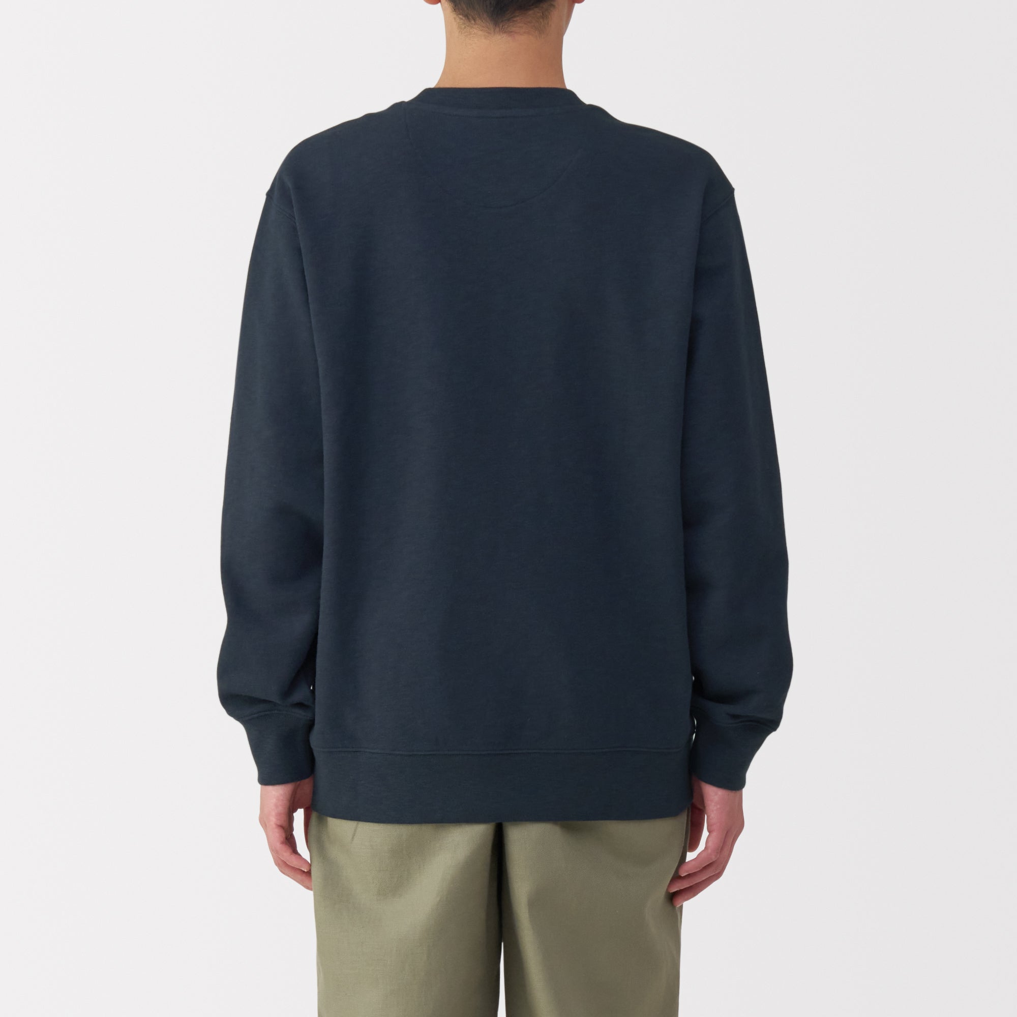 Men's Slub Jersey Crewneck Pullover