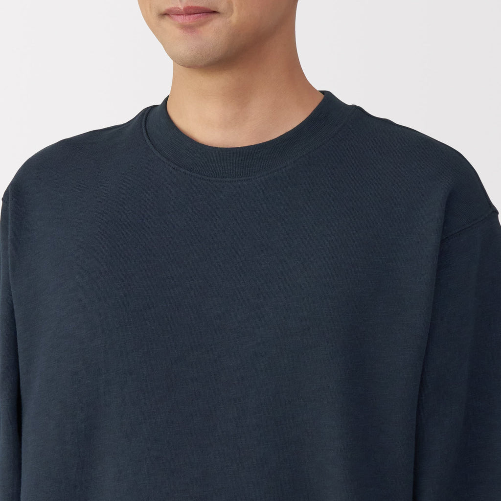 Men's Slub Jersey Crewneck Pullover