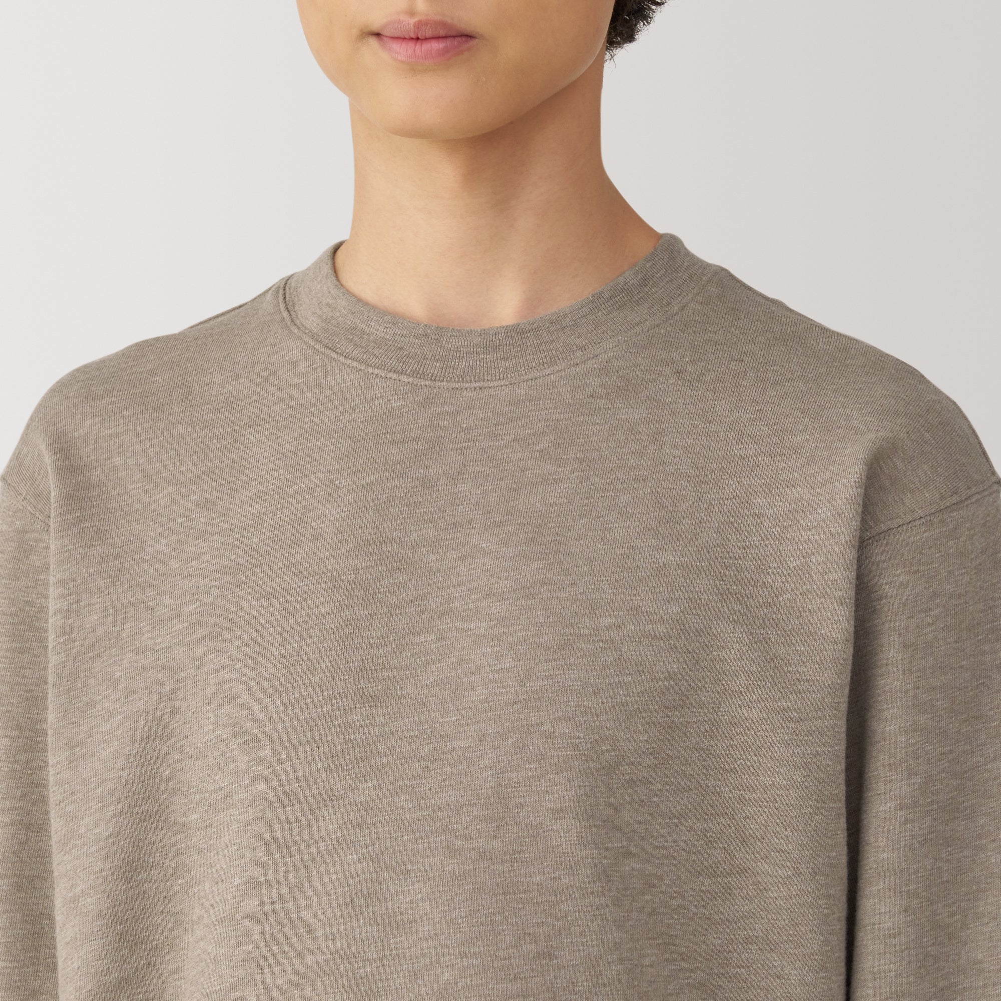 Men's Slub Jersey Crewneck Pullover