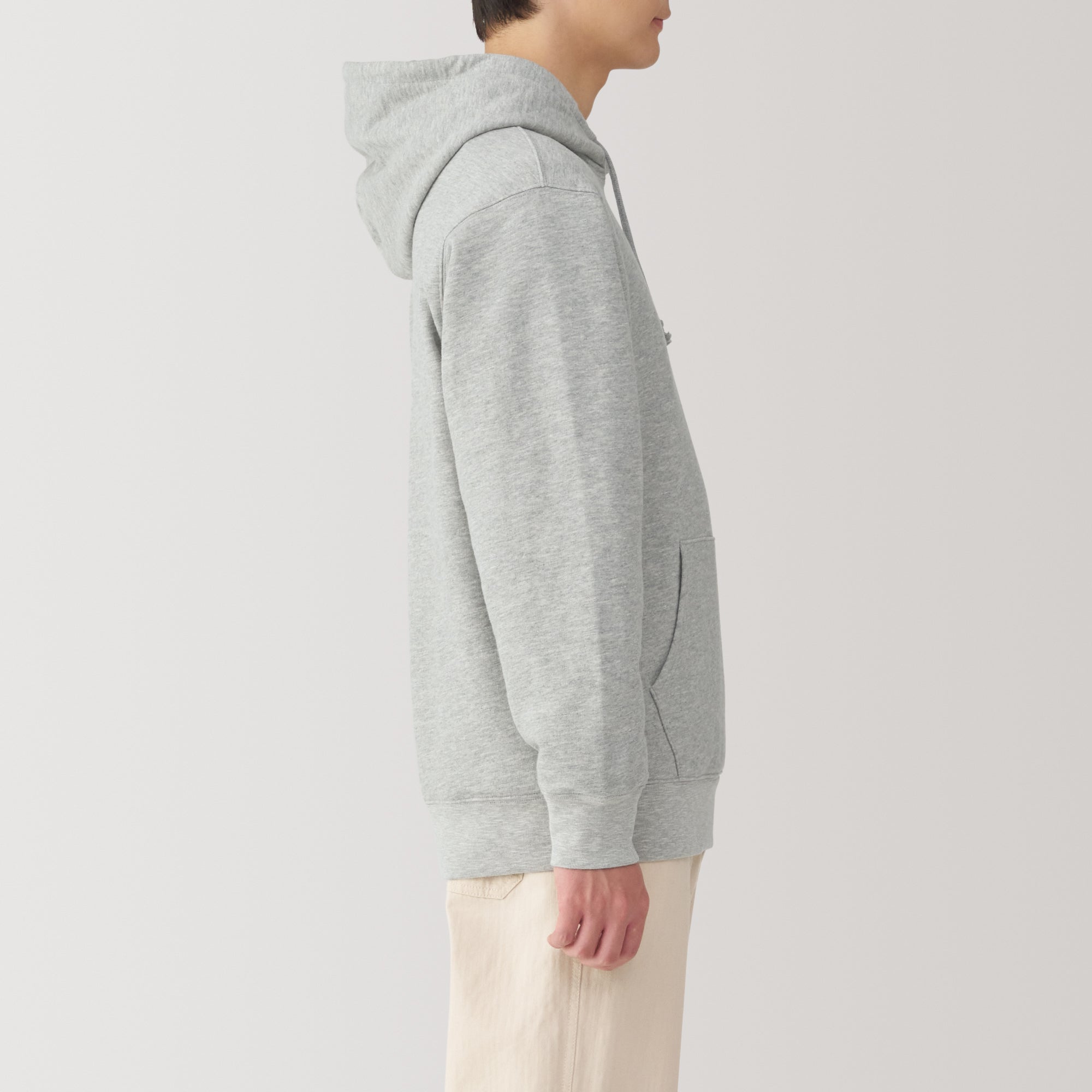 Men's Slub Jersey Pullover Hoodie