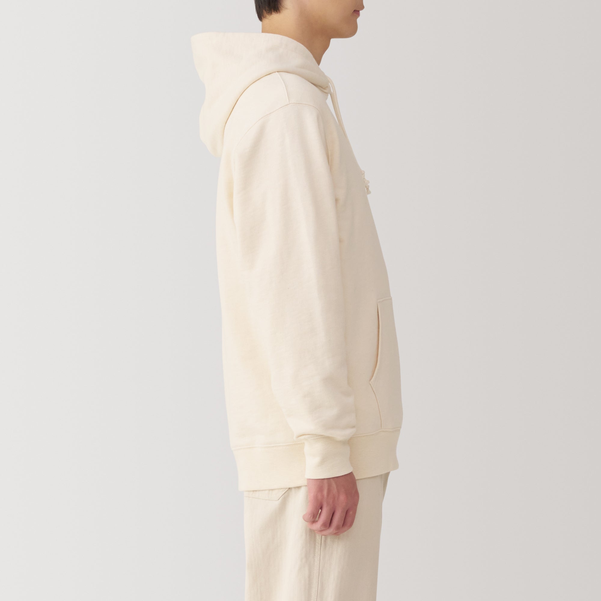 Men's Slub Jersey Pullover Hoodie