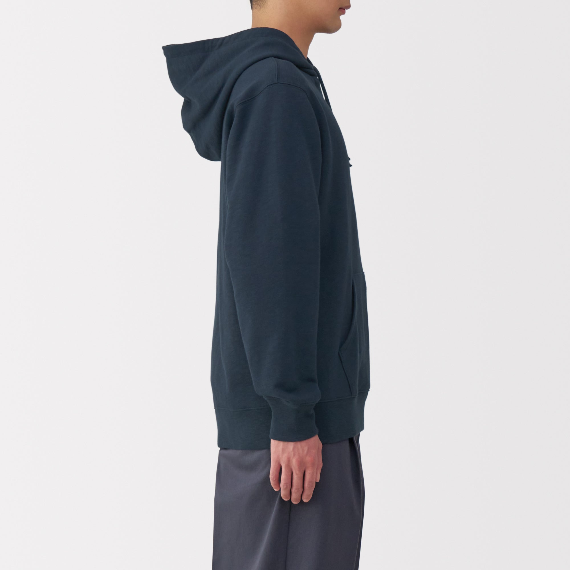 Men's Slub Jersey Pullover Hoodie