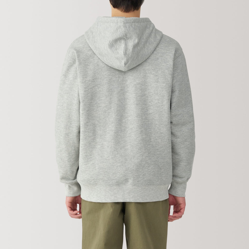 Men's Slub Jersey Zip Up Hoodie