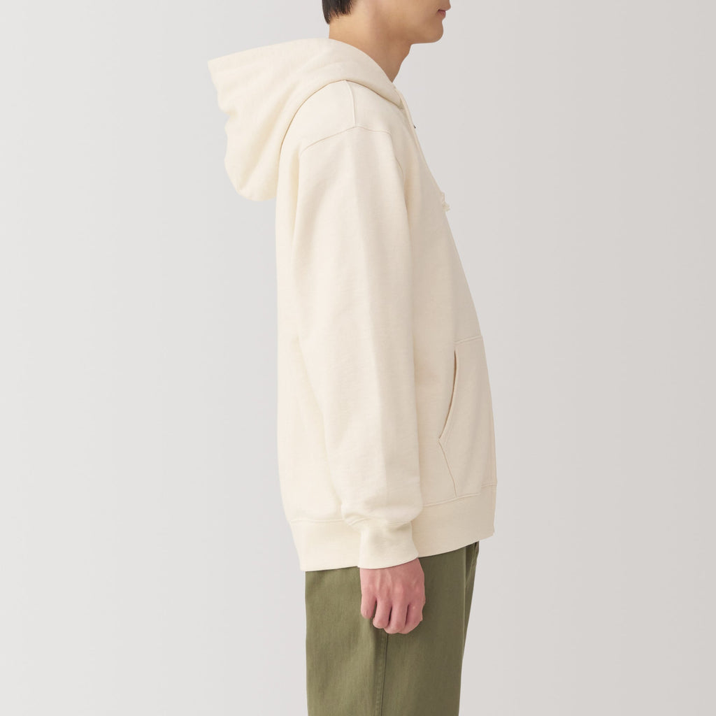 Men's Slub Jersey Zip Up Hoodie