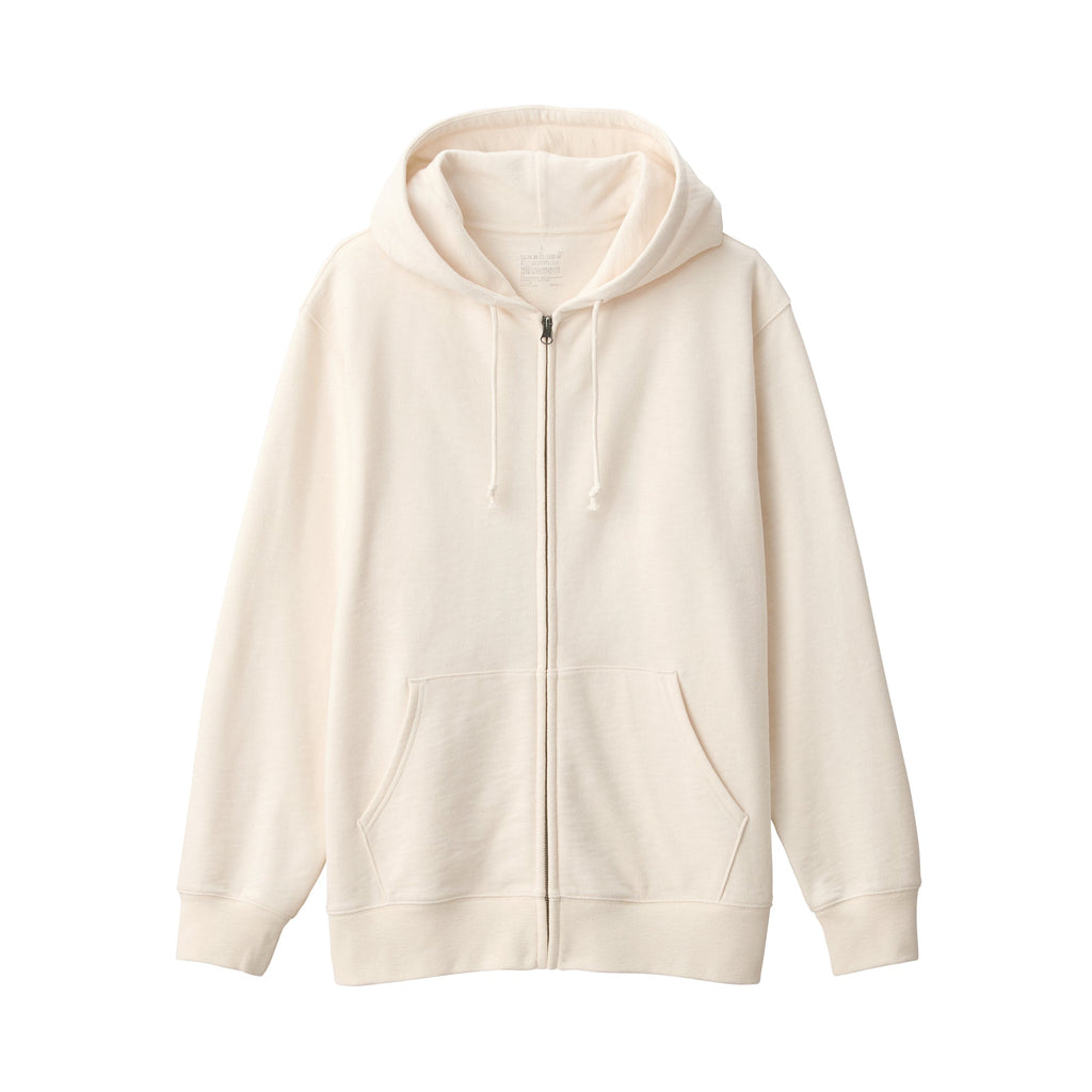 Men's Slub Jersey Zip Up Hoodie