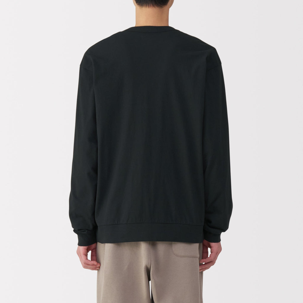 Men's Jersey V Neck Cardigan