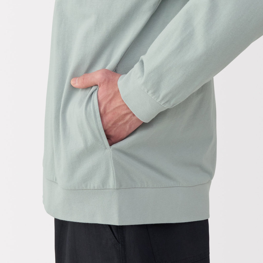 Men's Jersey V Neck Cardigan