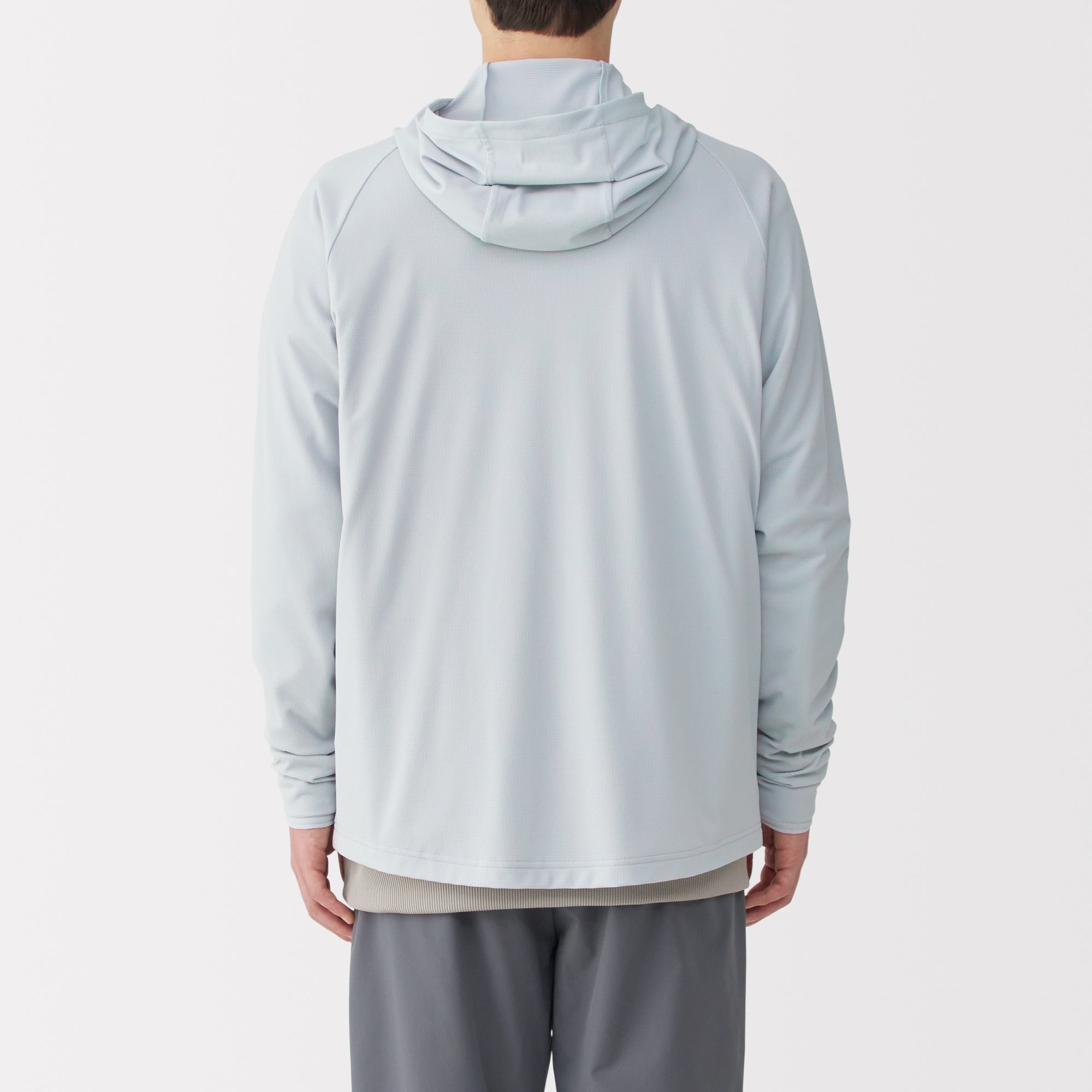 Men's UV Protection Quick Dry Pocketable Zip-Up Hoodie