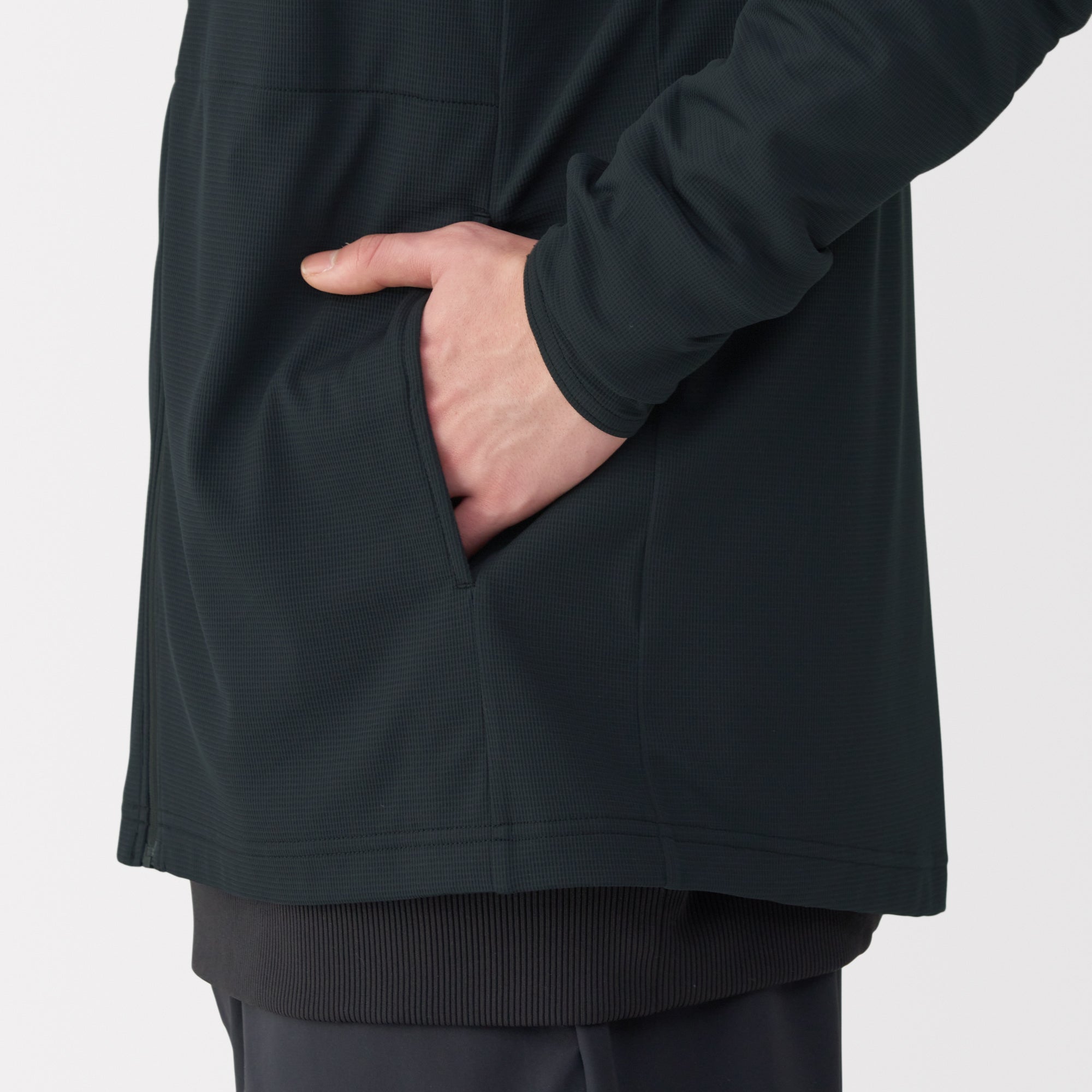 Men's UV Protection Quick Dry Pocketable Zip-Up Hoodie