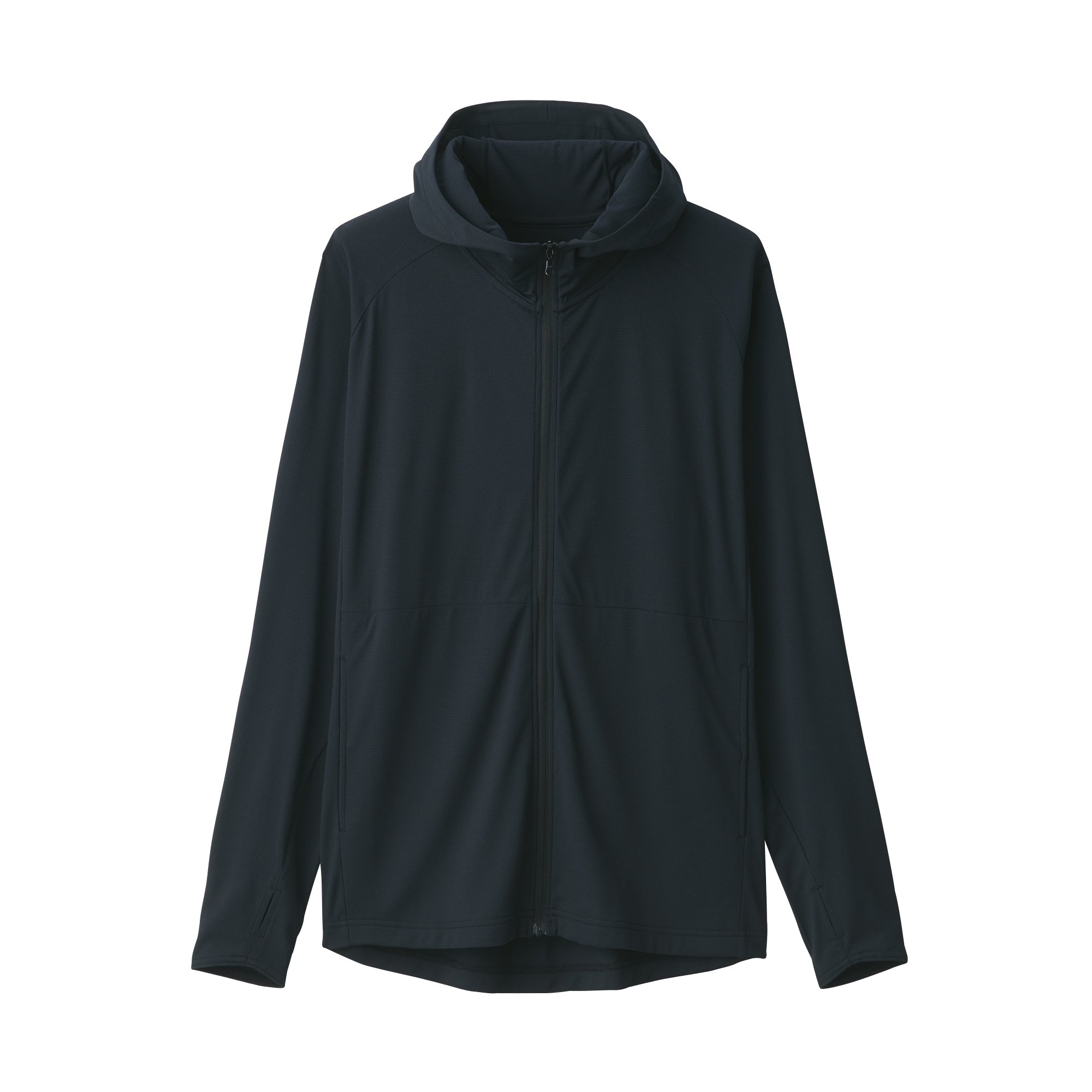 Men's UV Protection Quick Dry Pocketable Zip-Up Hoodie