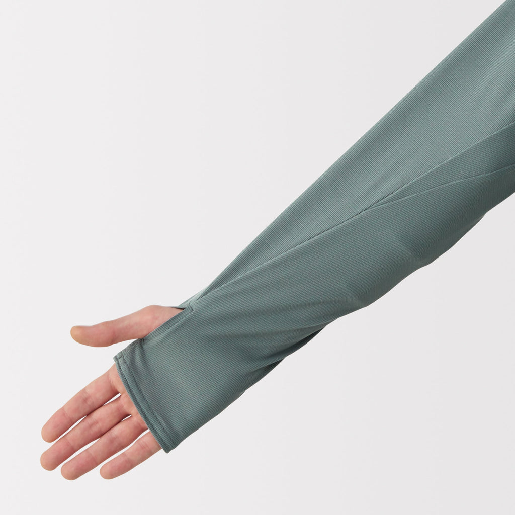 Men's UV Protection Quick Dry Pocketable Zip-Up Hoodie