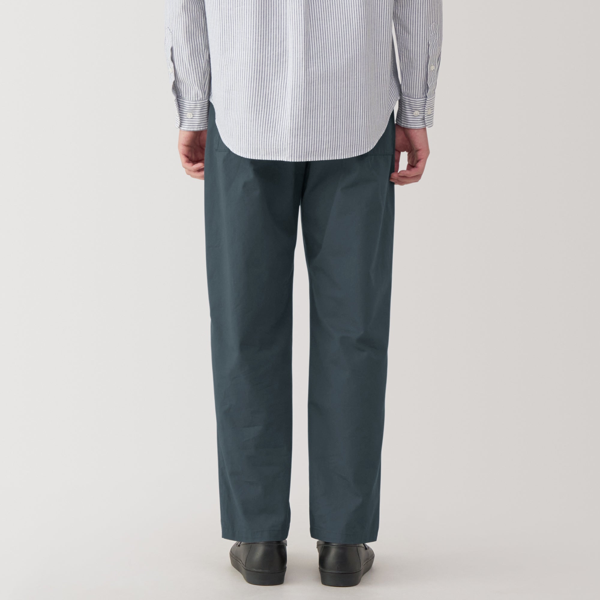 Men's Washed Cotton Easy Pants