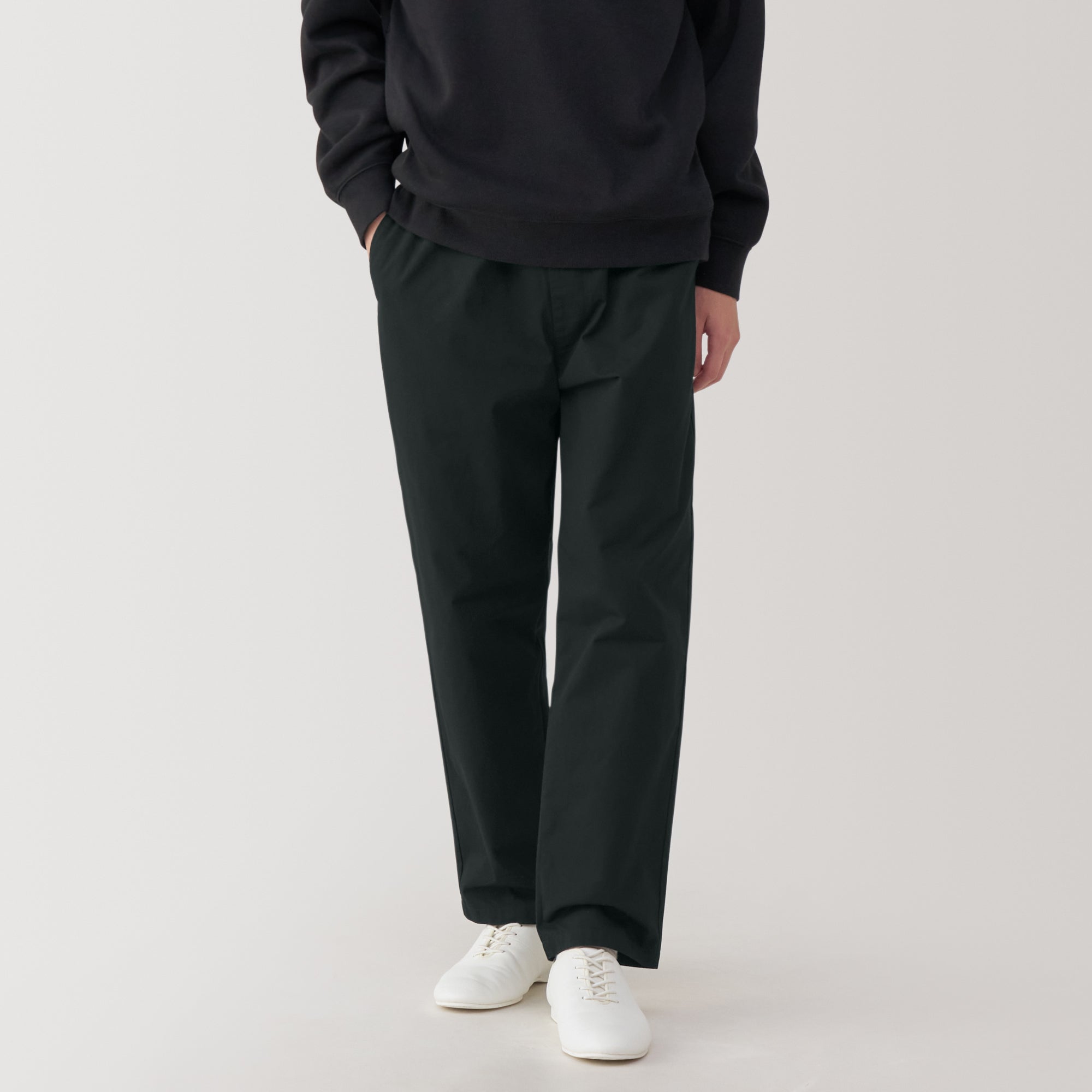 Men's Washed Cotton Easy Pants