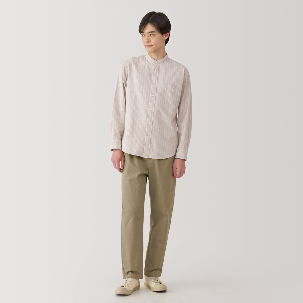 Men's Washed Cotton Easy Pants