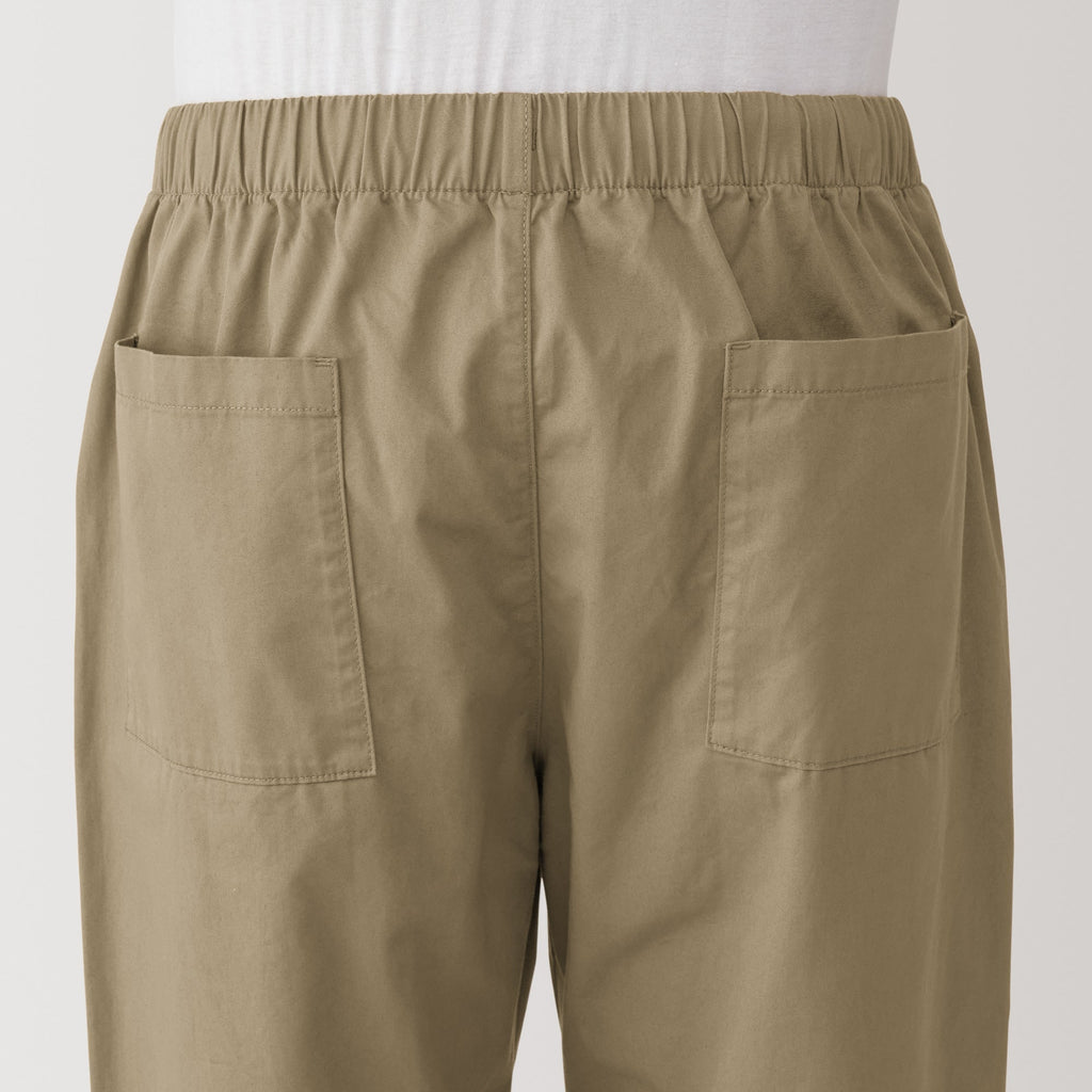 Men's Washed Cotton Easy Pants