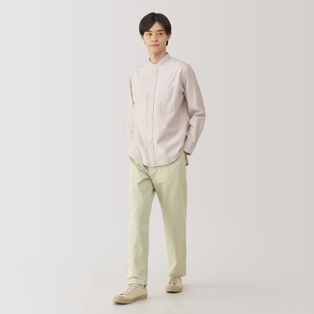 Men's Washed Cotton Easy Pants
