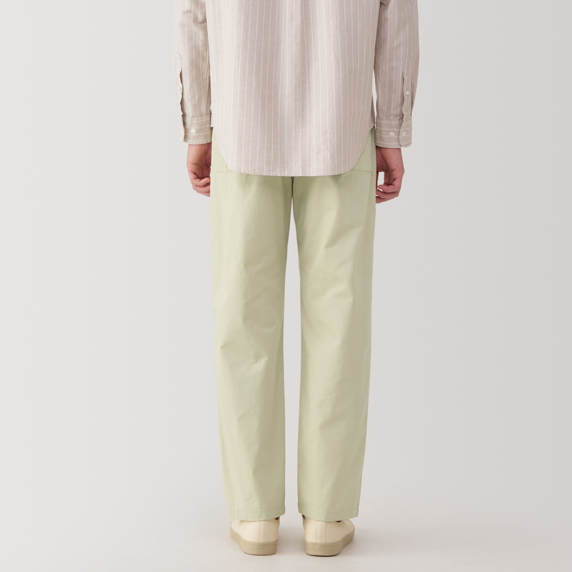 Men's Washed Cotton Easy Pants