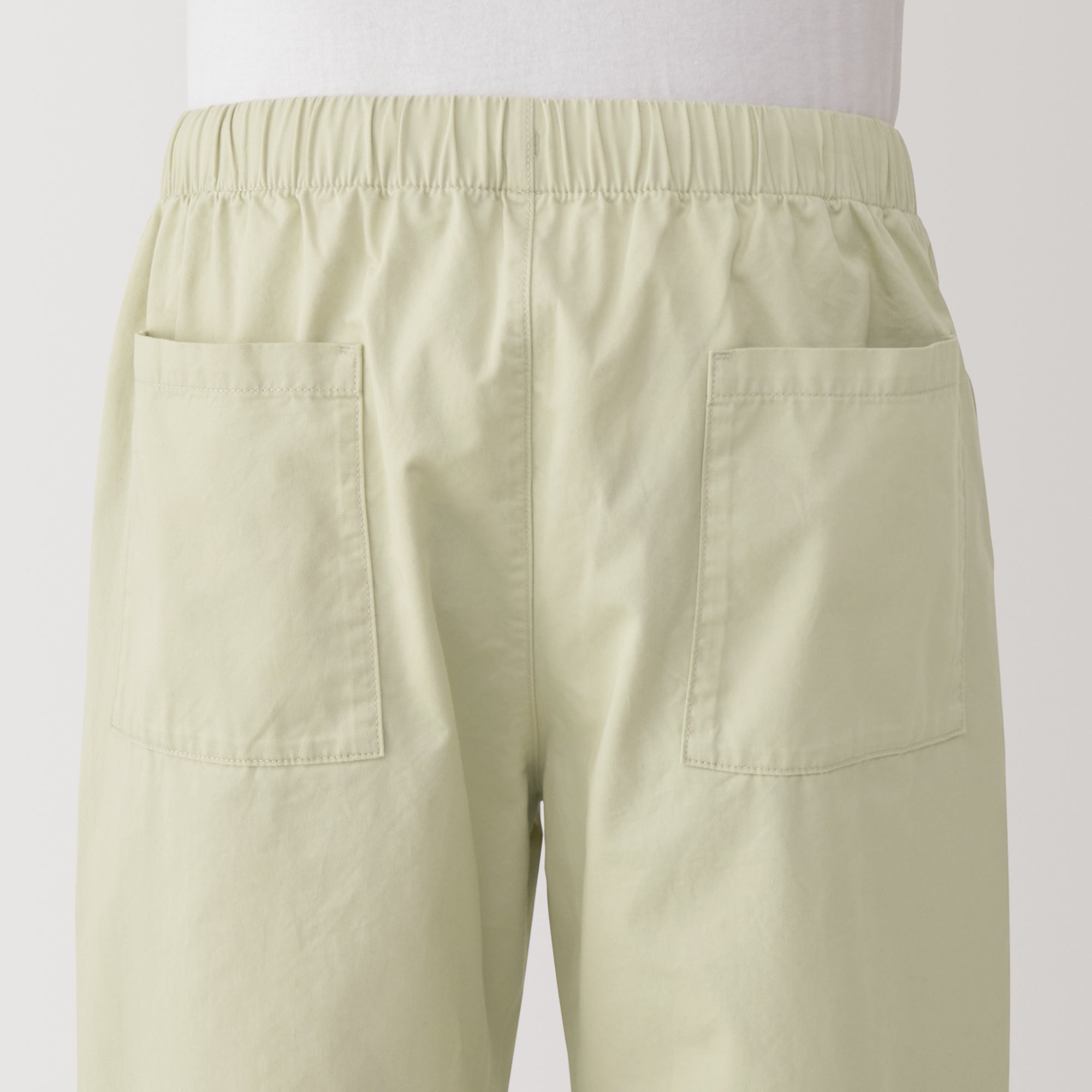 Men's Washed Cotton Easy Pants
