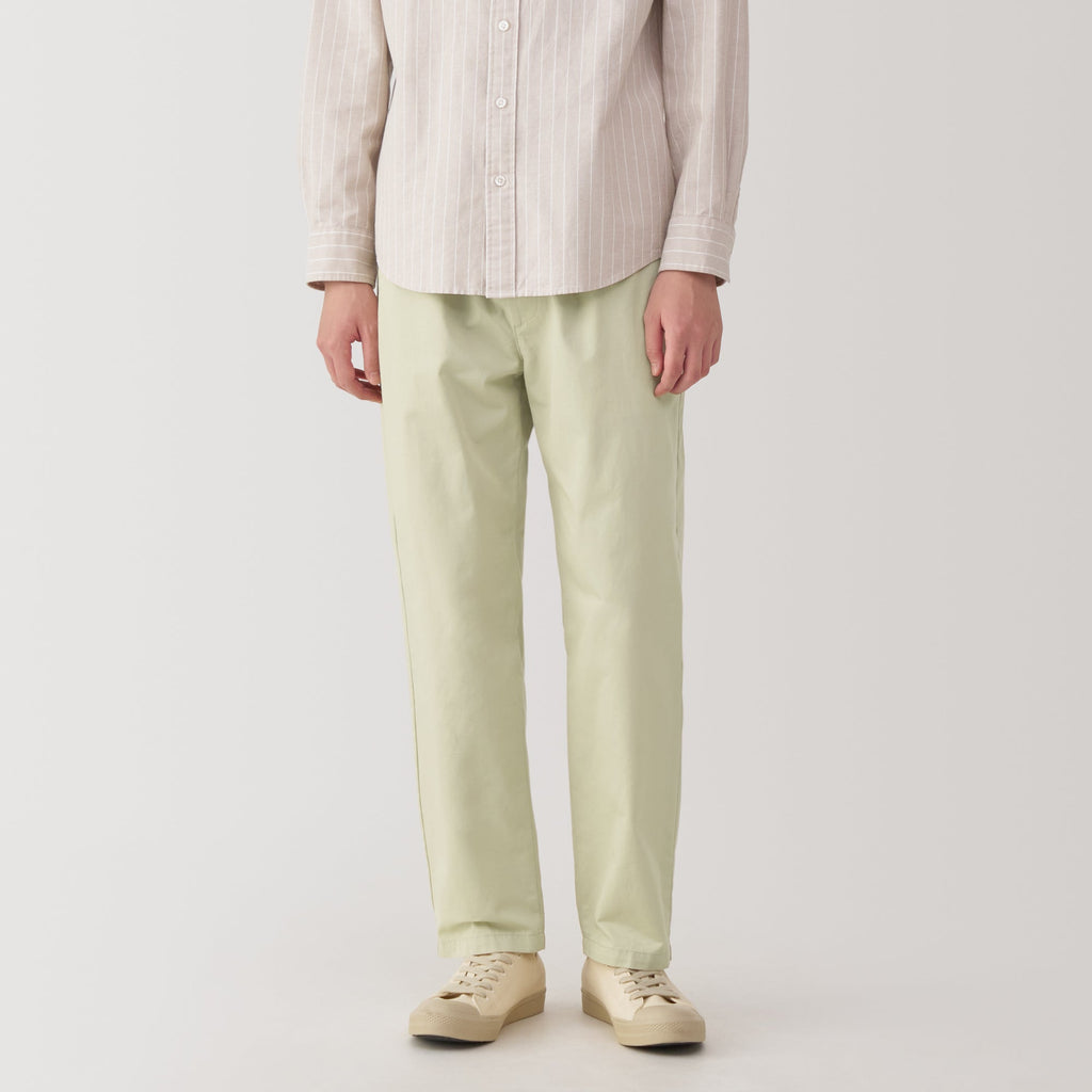 Men's Washed Cotton Easy Pants