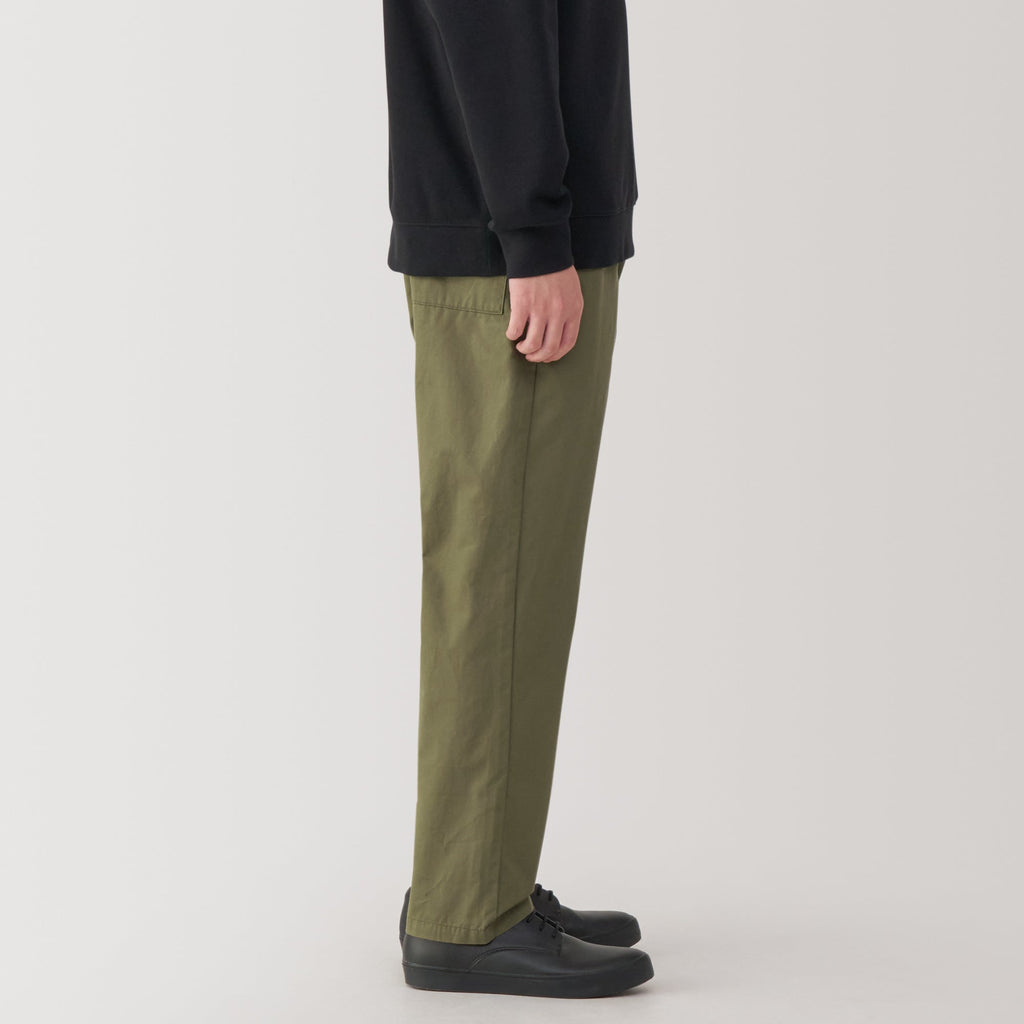 Men's Washed Cotton Easy Pants