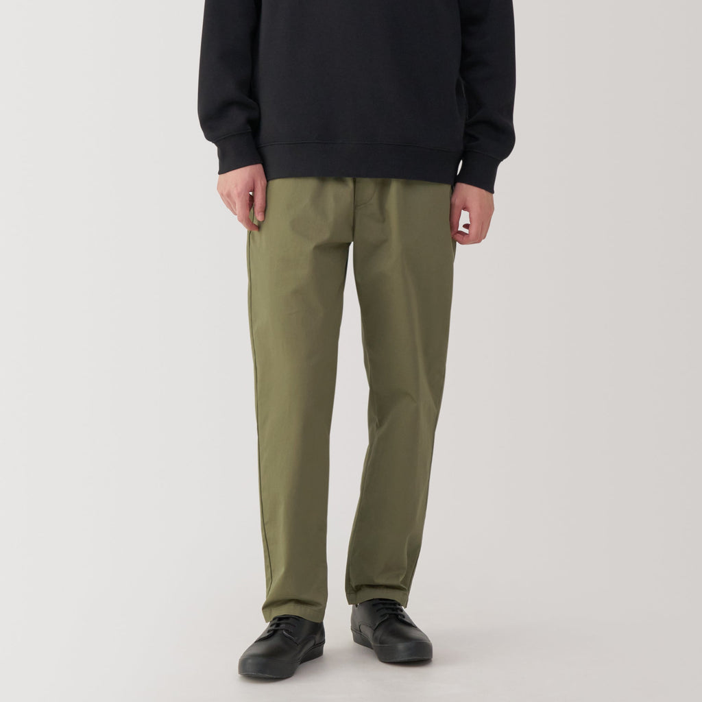 Men's Washed Cotton Easy Pants