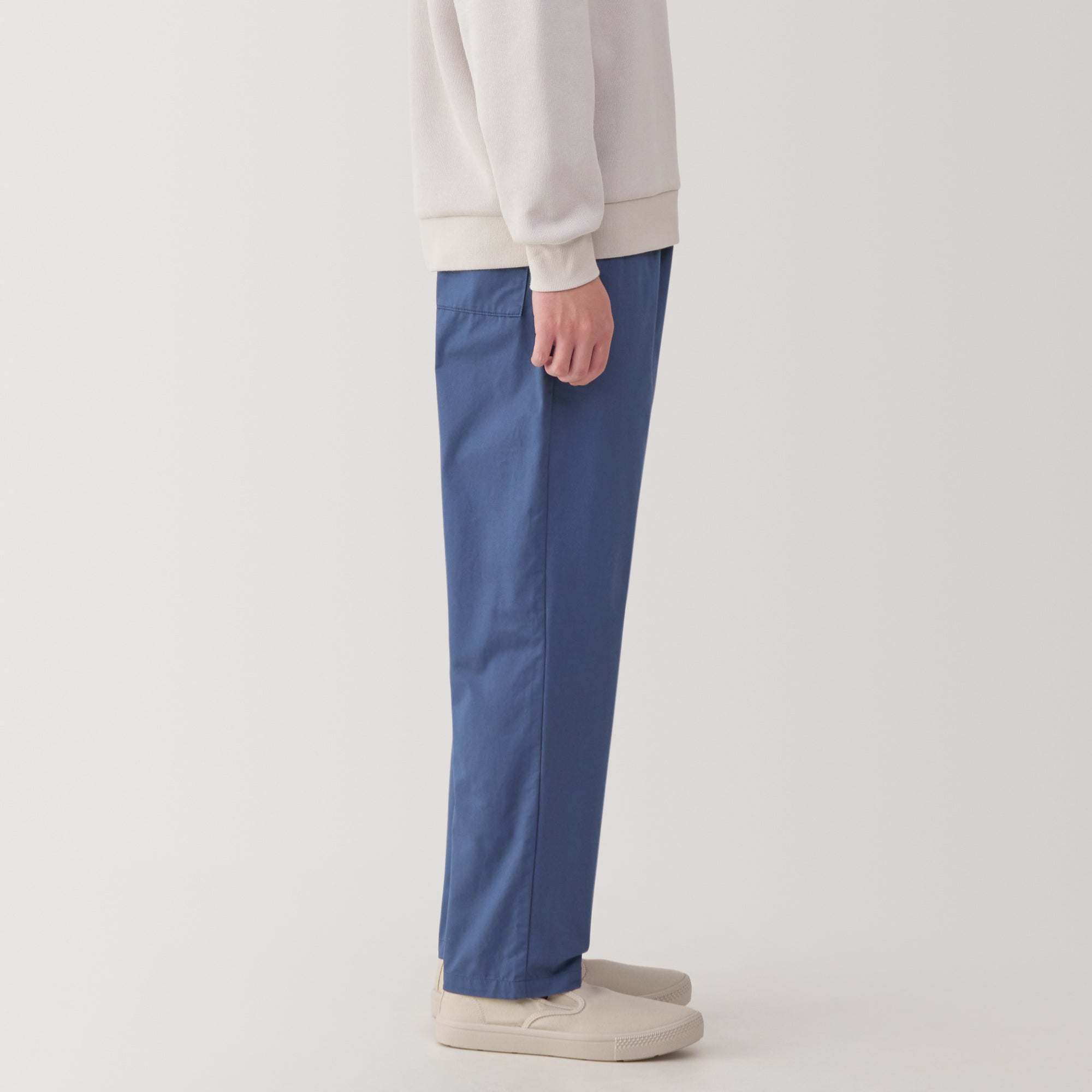 Men's Washed Cotton Easy Pants