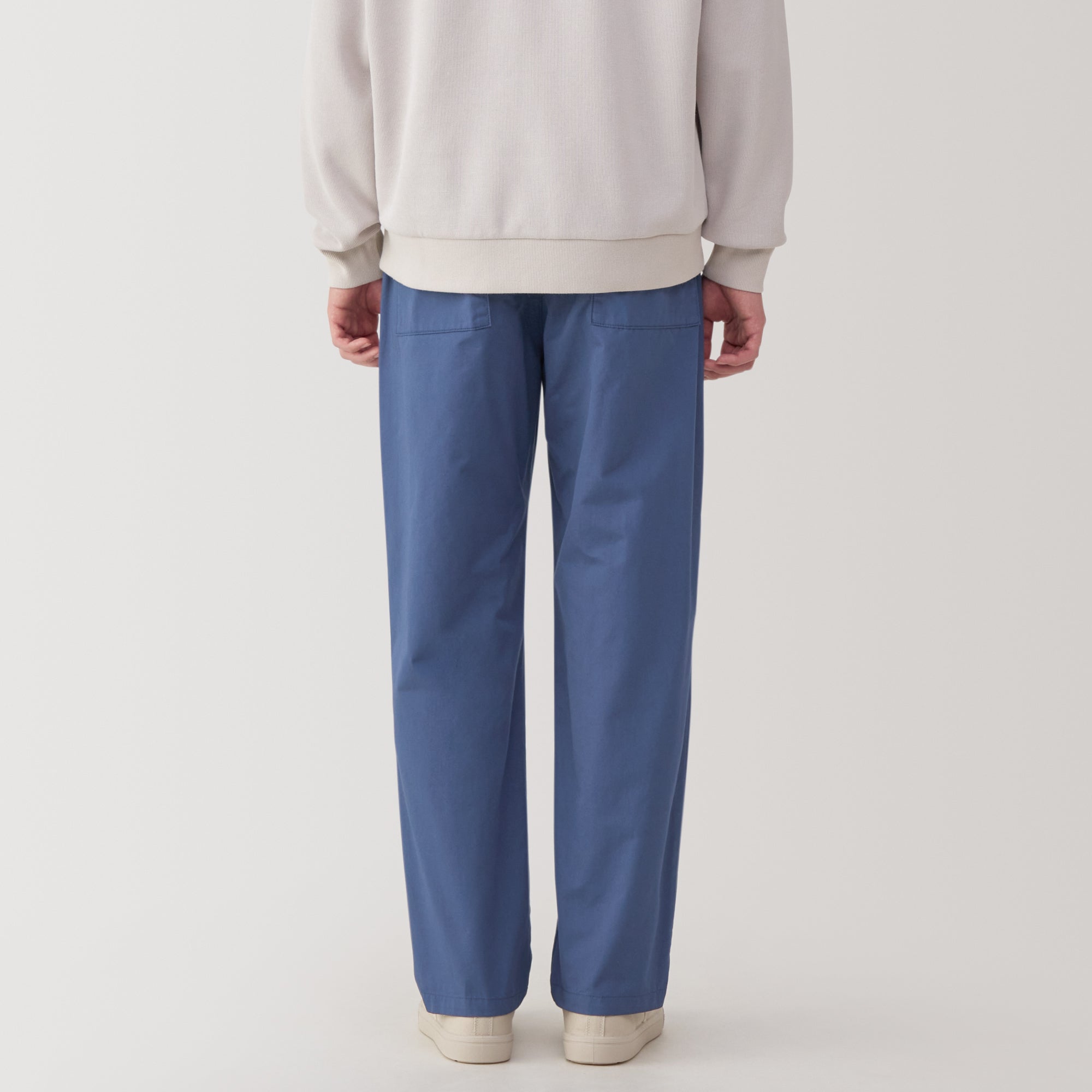 Men's Washed Cotton Easy Pants