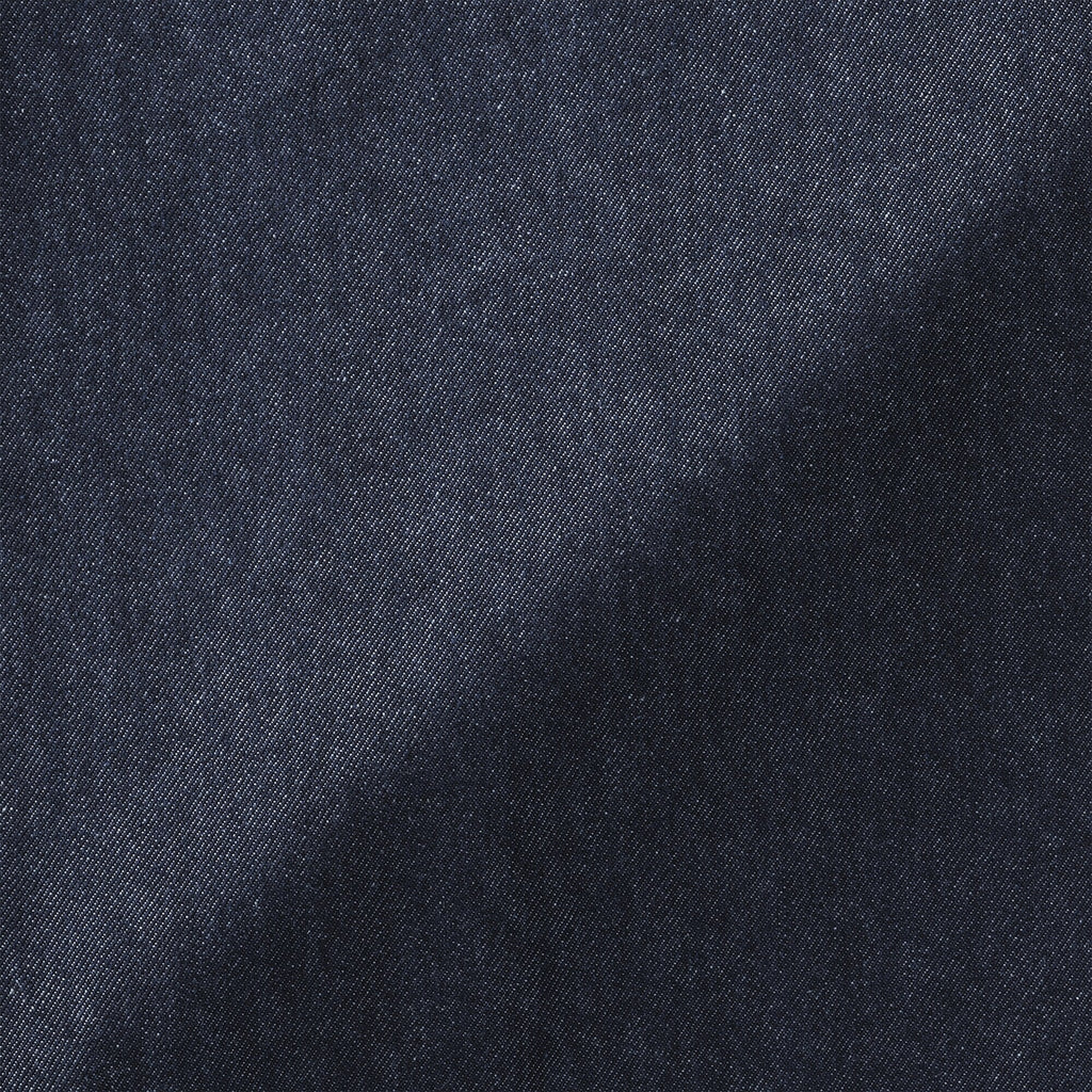 Washed Denim Easy Tapered Pants