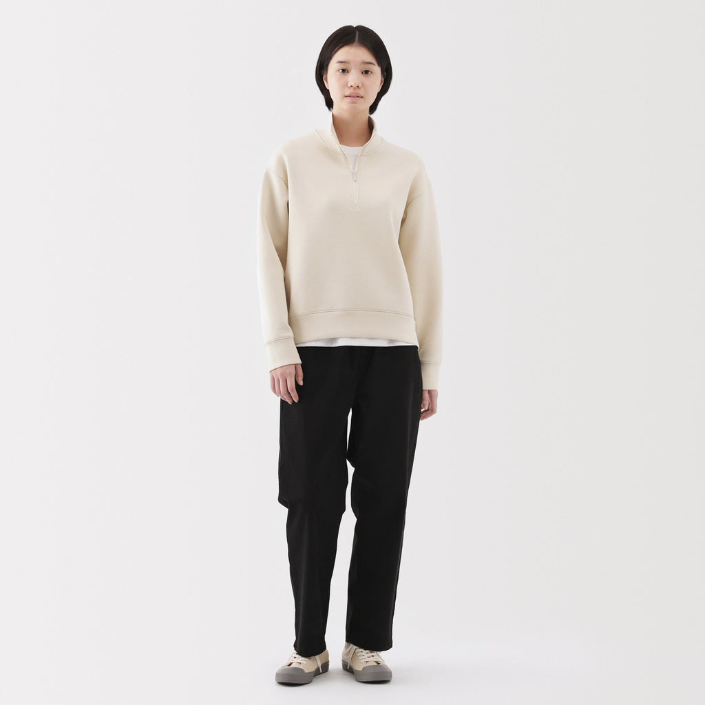 Women's Washed Cotton Easy Tapered Pants
