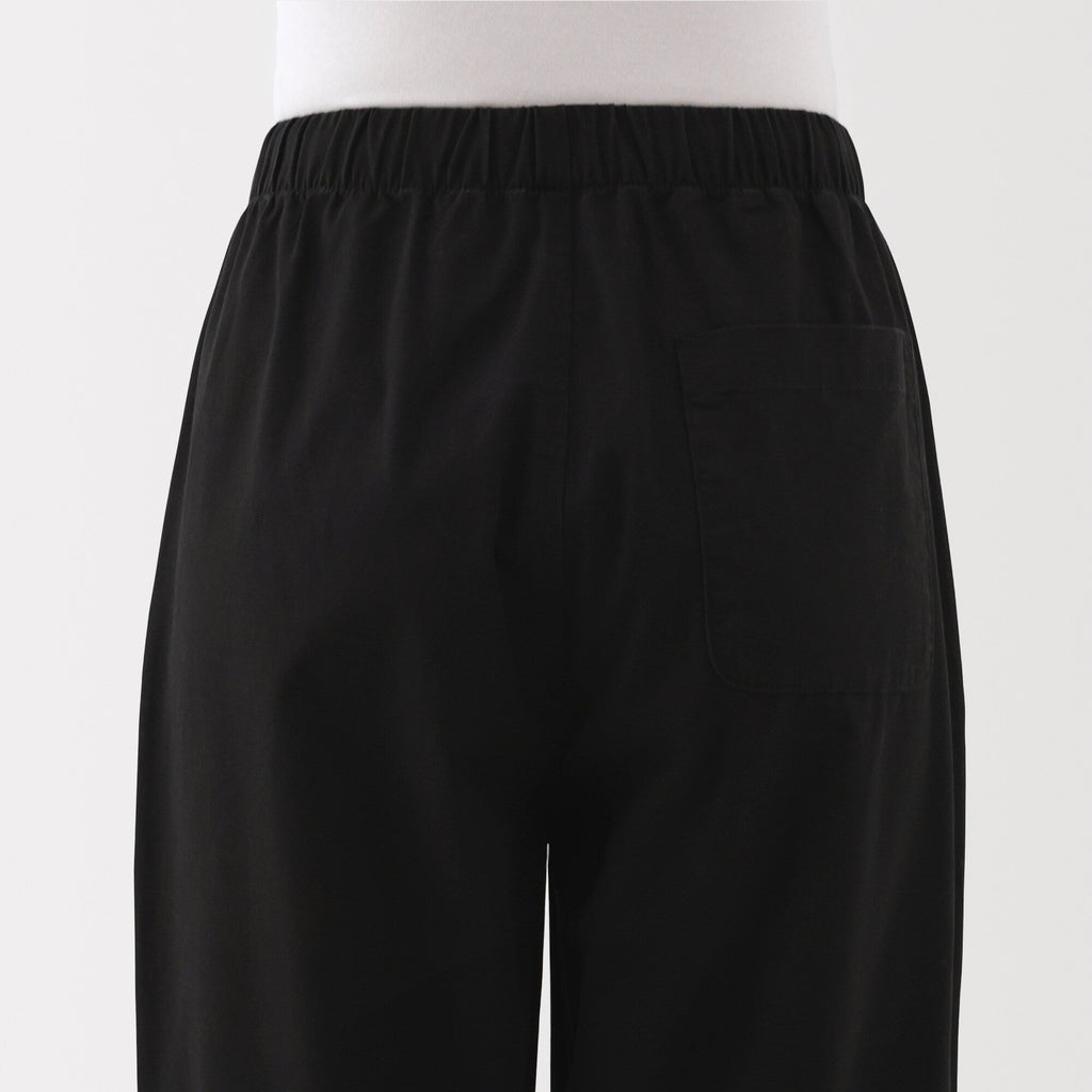 Women's Washed Cotton Easy Tapered Pants