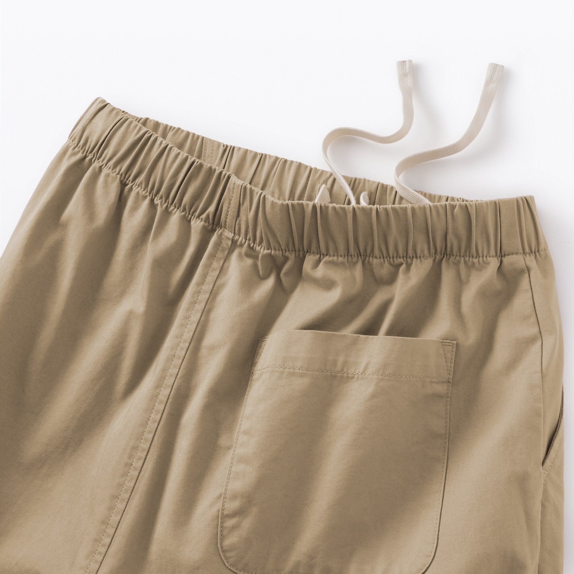 Women's Washed Cotton Easy Tapered Pants
