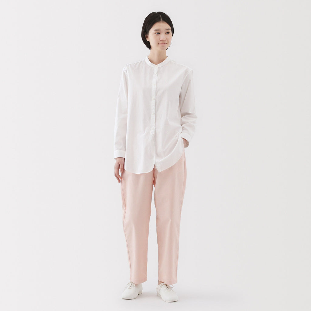 Women's Washed Cotton Easy Tapered Pants