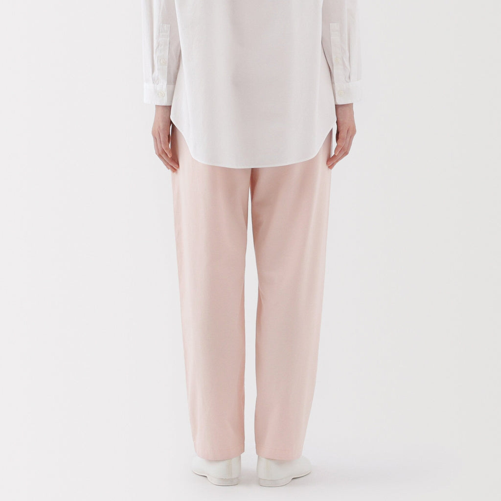 Women's Washed Cotton Easy Tapered Pants